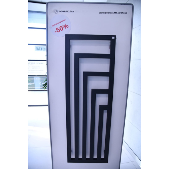 TERMA Angus V vodný dizajnový radiátor - showroomový radiátor