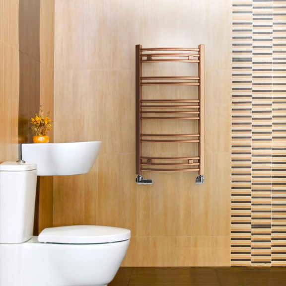 TERMA Jade M kúpeľňový radiátor 753x500 farba  Copper interiér -  kúpeľňa