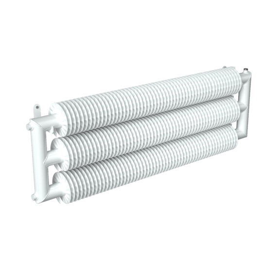 ISAN Spiral RAT3-W radiátor na stenu