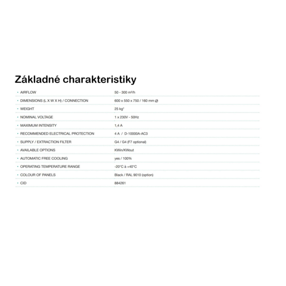 Lemmens Mural PX 300T - základné charakteristiky