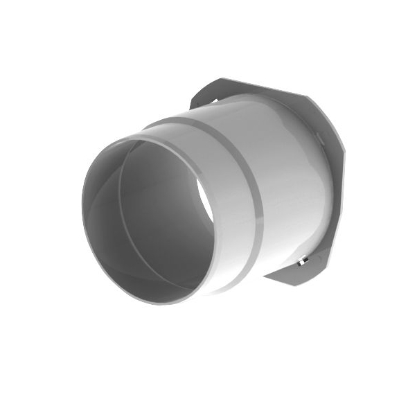 Helios ELS-ZAS pripojovacie hrdlo