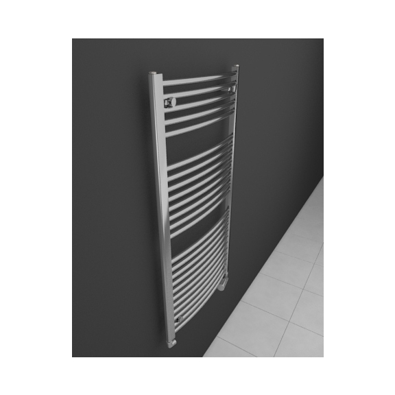 ISAN Palmyra Radius Chrom kúpeľňový radiátor