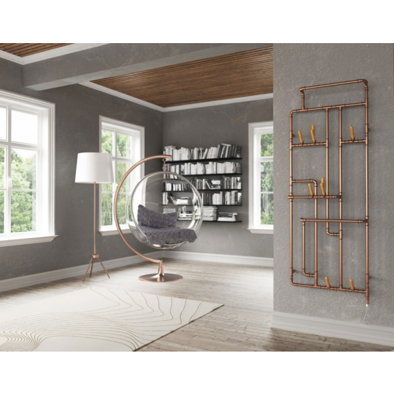 TERMA Pajak E dizajnový radiátor v interiéri