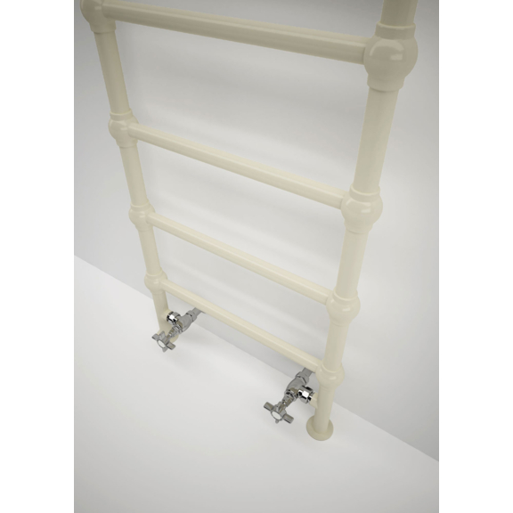 TERMA Retro S dizajnový radiátor RAL1013 detail