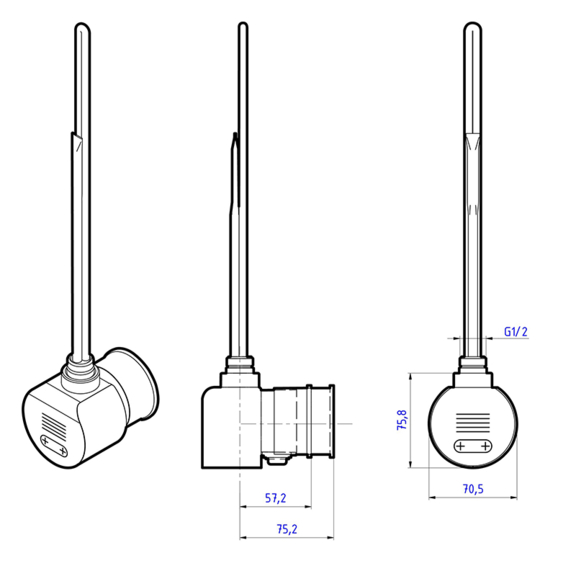 Terma VEO regulátor elektrických radiátorov s možnosťou Wi-Fi ovládania - Ovládač ohrievača s krytom