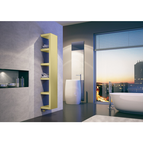 IRSAP Quadraqua dizajnový radiátor 1828x300 L farba Beige Cream