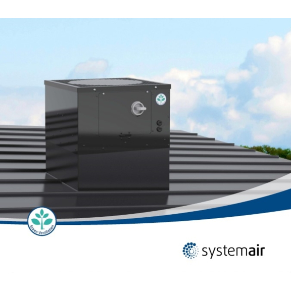 Systemair TFC strešný ventilátor - škandinávsky dizajn