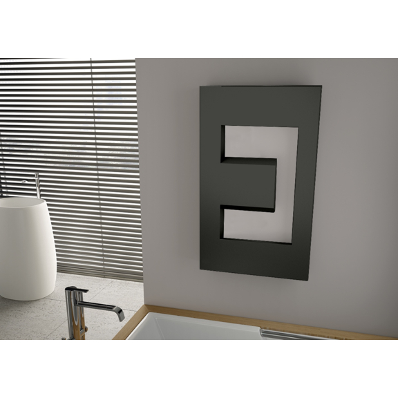 IRSAP Dedalo dizajnový radiátor 900x498 farebné prevedenia Special - Nero Grafite