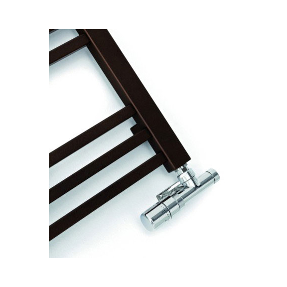 TERMA Bone kúpeľňový radiátor detail - Noble Brown