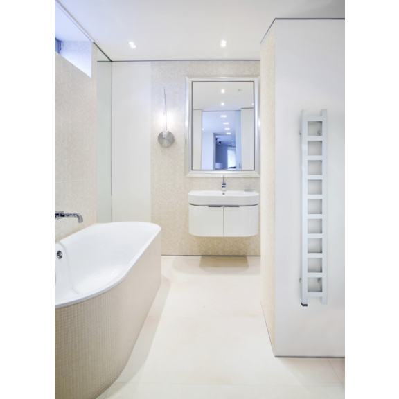 TERMA Easy One vertikálny radiátor farba Chrome Effect - moderná kúpeľňa