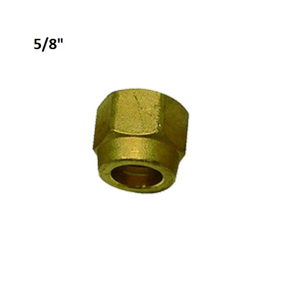 Mosadzná matica 5/8"