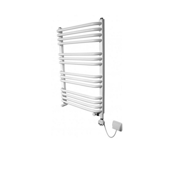 TERMA Alex elektrický kúpeľňový radiátor 760x400 RAL9016