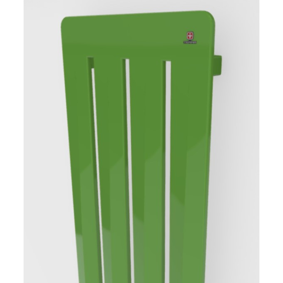 TERMA Aero V dizajnový radiátor - rôzne farebné prevedenia RAL6018 detail