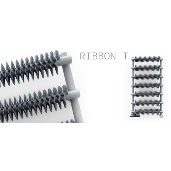TERMA Ribbon T elektrický retro radiátor celok-detail
