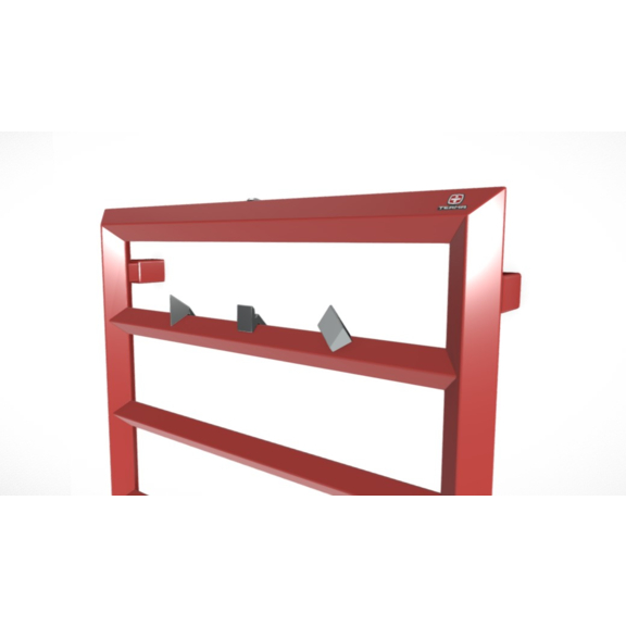 TERMA Diamond kúpeľňový radiátor 1120x500 RAL3031 Diamanty