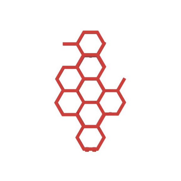 Terma Hex vertikálny dizajnový radiátor Soft 3028