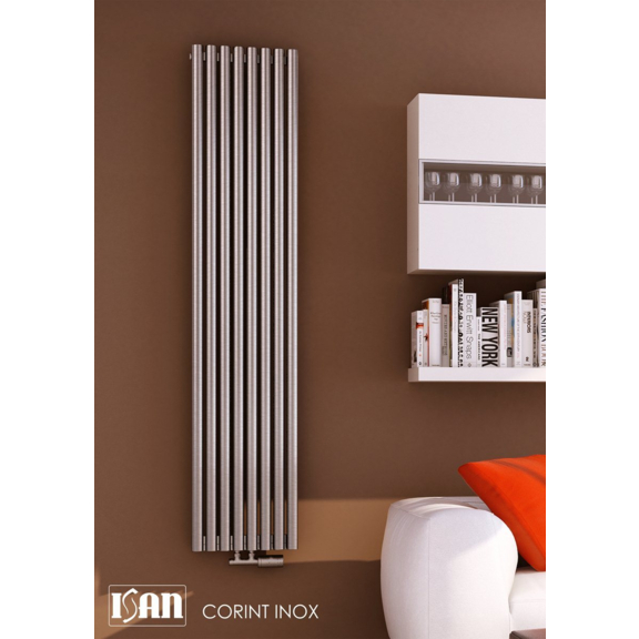 ISAN Corint Inox vertikálny nerezový radiátor
