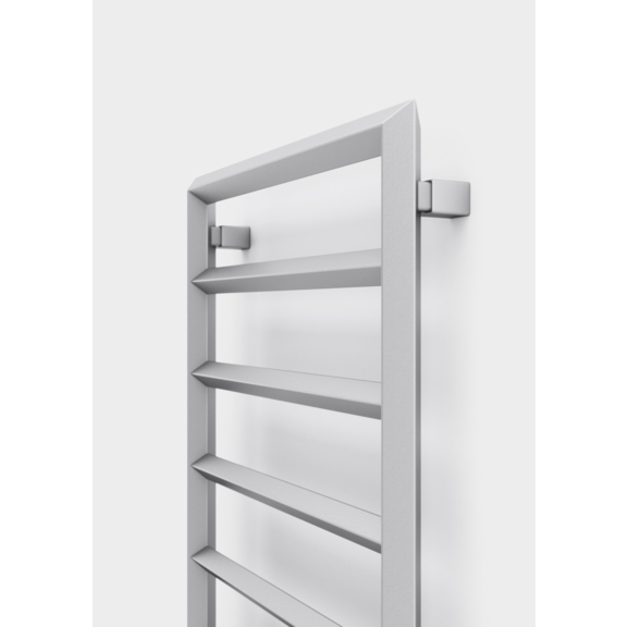 TERMA Diamond kúpeľňový radiátor 1120x500 Silver Matt Detail