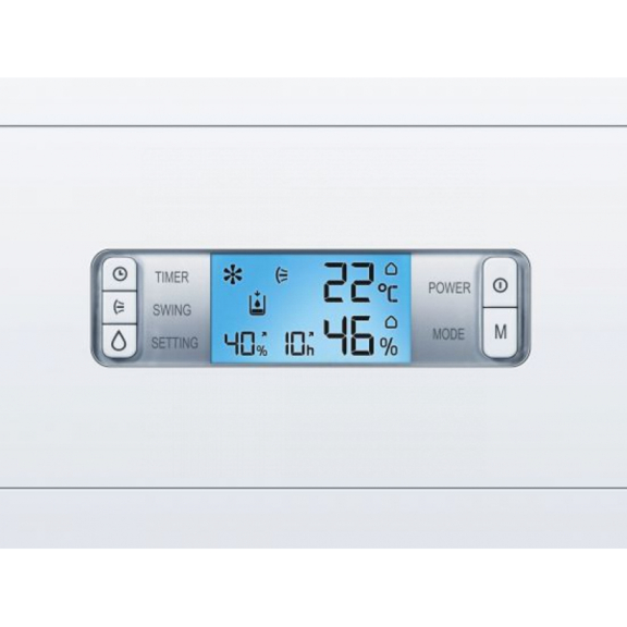 Beurer BEU-LE70 odvlhčovač vzduchu displej