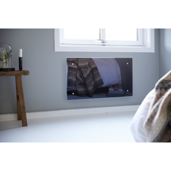 ADAX CLEA KWT čierny konvektor s WiFi interiér