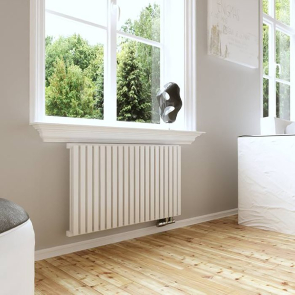 TERMA Nemo dizajnový radiátor pod okno RAL 9016 inšpirácie