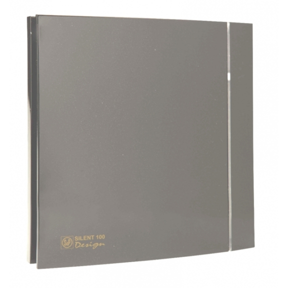 Ventilátor Silent 100 Design CZ - šedá