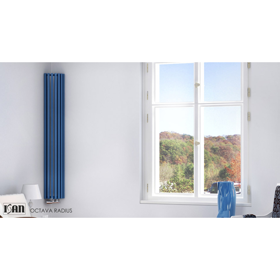 ISAN Octava Radius radiátor do rohu - S11