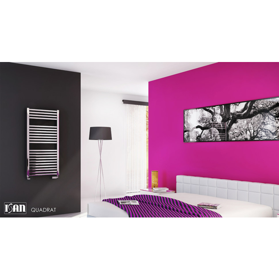 ISAN Quadrat kúpeľňový radiátor