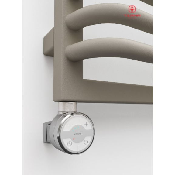 TERMA POC 2 elektrický kúpeľňový radiátor  - detail - hlavica