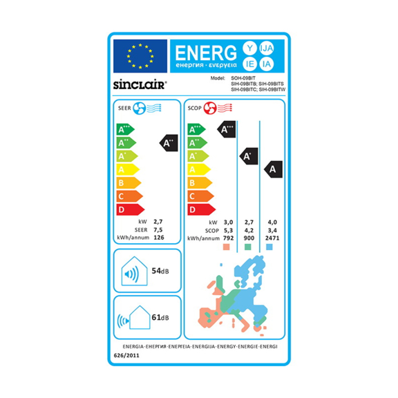 Sinclair Terrel SIH-09BIT/SOH-09BIT