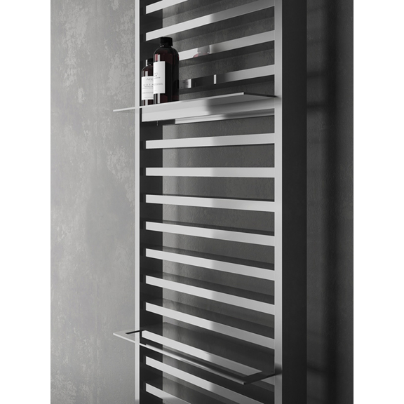 IRSAP It Is dizajnový radiátor 1208x500 Chróm detail