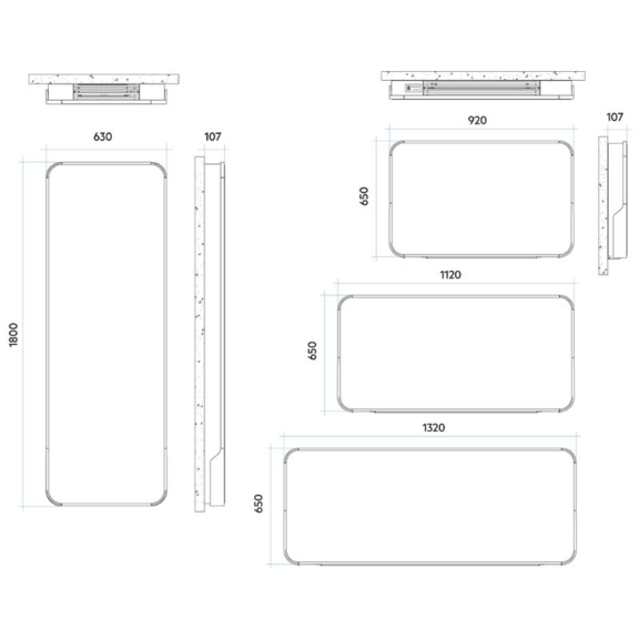 IRSAP Relax Hybrid dizajnový radiátor