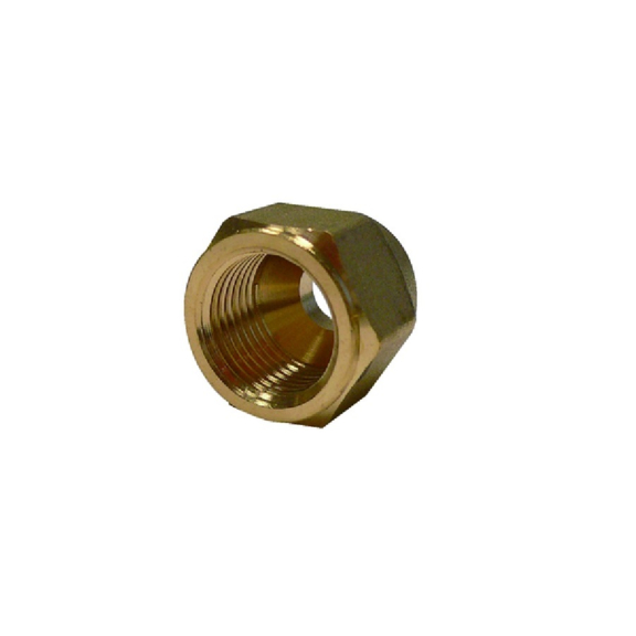 Mosadzná redukčná matica 1/2" - 3/8"