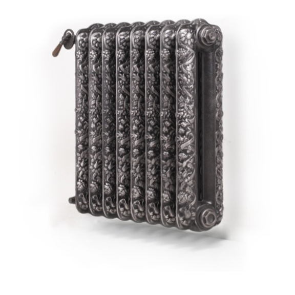 TERMA Kaszub retro radiátor na stenu