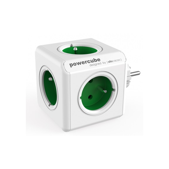 POWERCUBE ORIGINAL funkčný rozbočovač- zelený