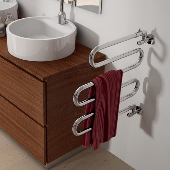 IRSAP Alatherm chrómový kúpeľňový radiátor 525x550