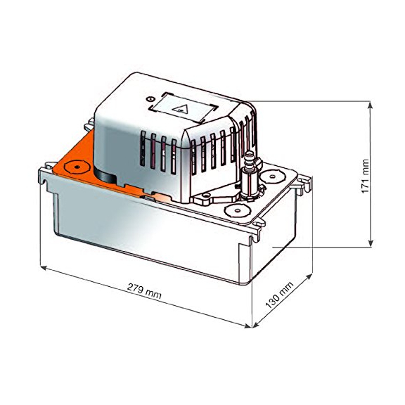 Sauermann Si-82 pack 1 - rozmery