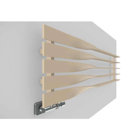 TERMA Cyklon H dizajnový radiátor RAL 1015