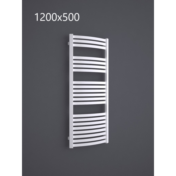 TERMA Dexter kúpeľňový radiátor RAL9016 1200x500
