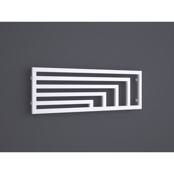 TERMA Angus H dizajnový radiátor farba RAL 9016 440x1300