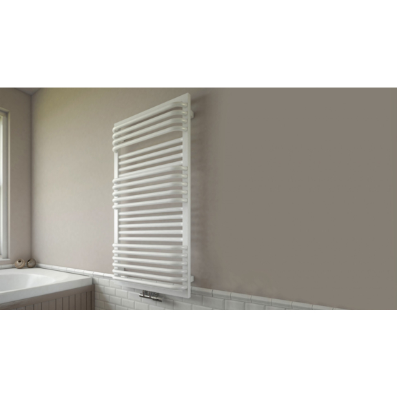 TERMA POC 2 kúpeľňový radiátor  RAL9016 v interiéri