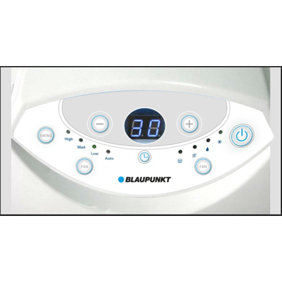 Blaupunkt Arrifana 15 mobilná klimatizácia - detail displeja