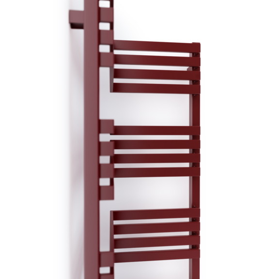 TERMA incorner rohový radiátor 1275x350 farba RAL3005 detail