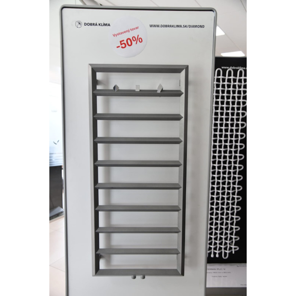 TERMA Diamond vodný kúpeľňový radiátor - showroomový radiátor