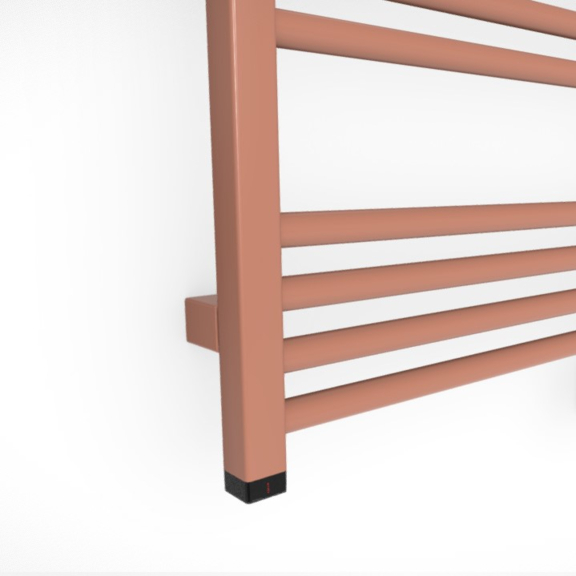 TERMA Fiona One kúpeľňový radiátor RAL3012 detail ONE