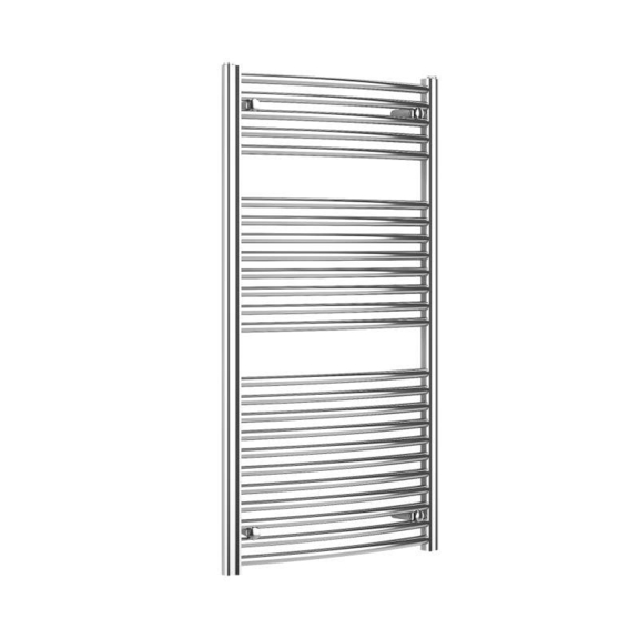 ISAN Palmyra Radius Chrom elektrický kúpeľňový radiátor