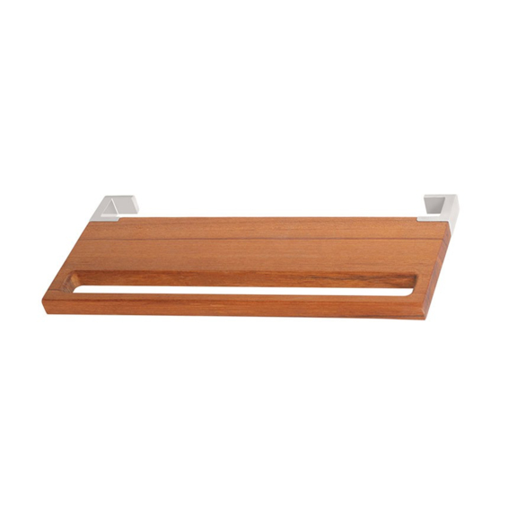 Drevená polička s držiakom Triga 38cm