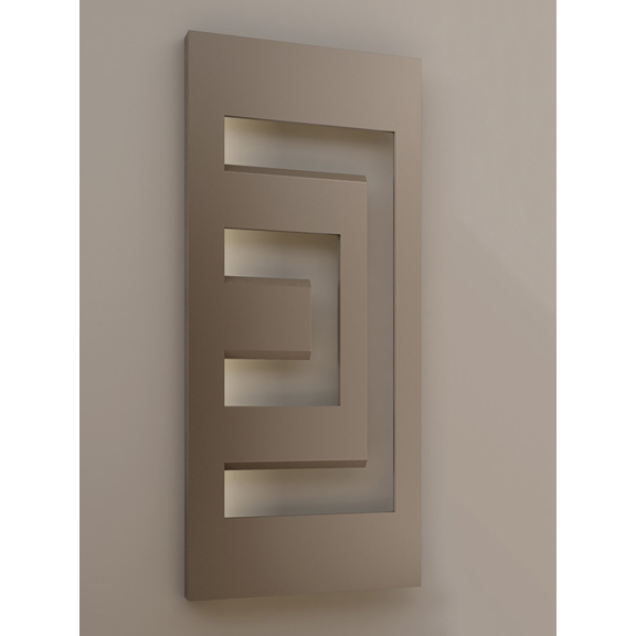 IRSAP Dedalo dizajnový radiátor geometrický tvar