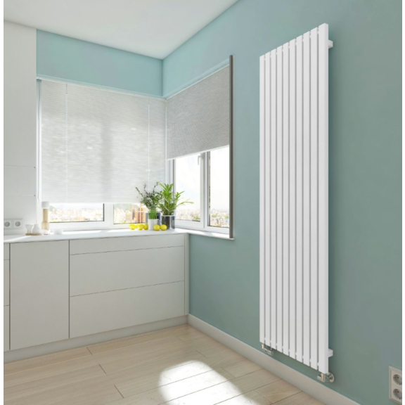TERMA Triga dizajnový radiátor RAL9016  inšpirácie