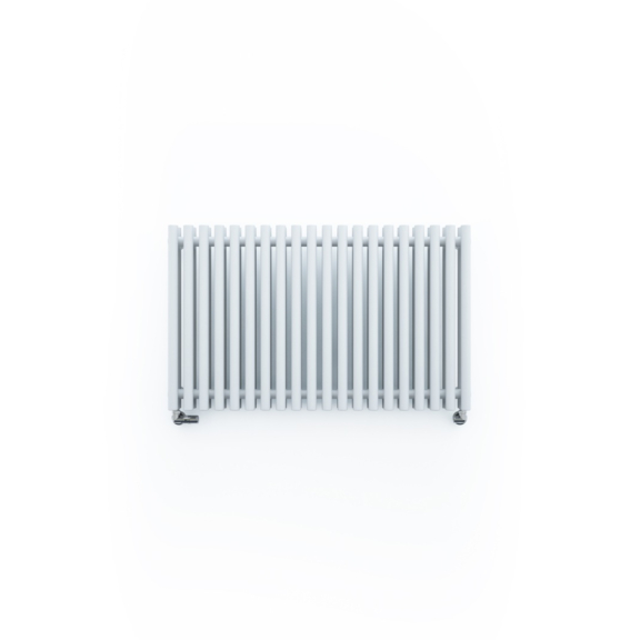 TERMA Tune VWD dizajnový radiátor 600x990 farba Soft White horizontálny